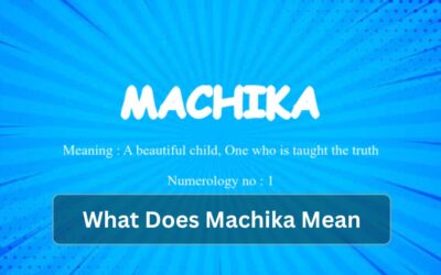 What Does Machika Mean What Does Machika Mean
