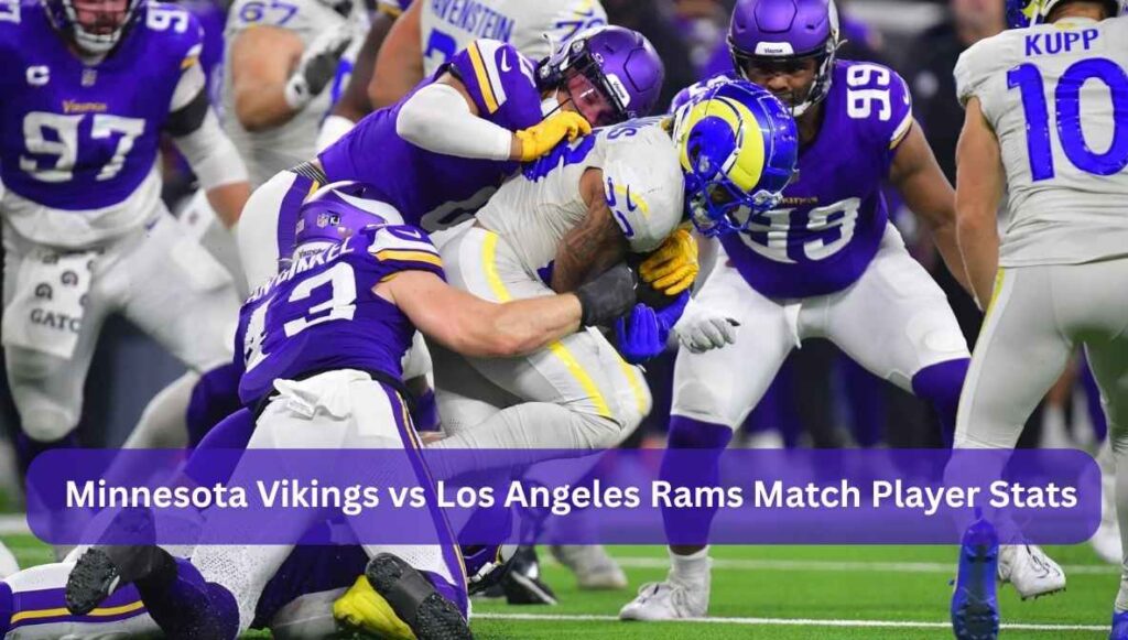 minnesota vikings vs los angeles rams match player stats